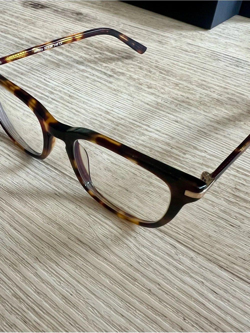 New Eyeglass Frames from EyeBuyDirect Brown Tortoise Shell “Infinity”